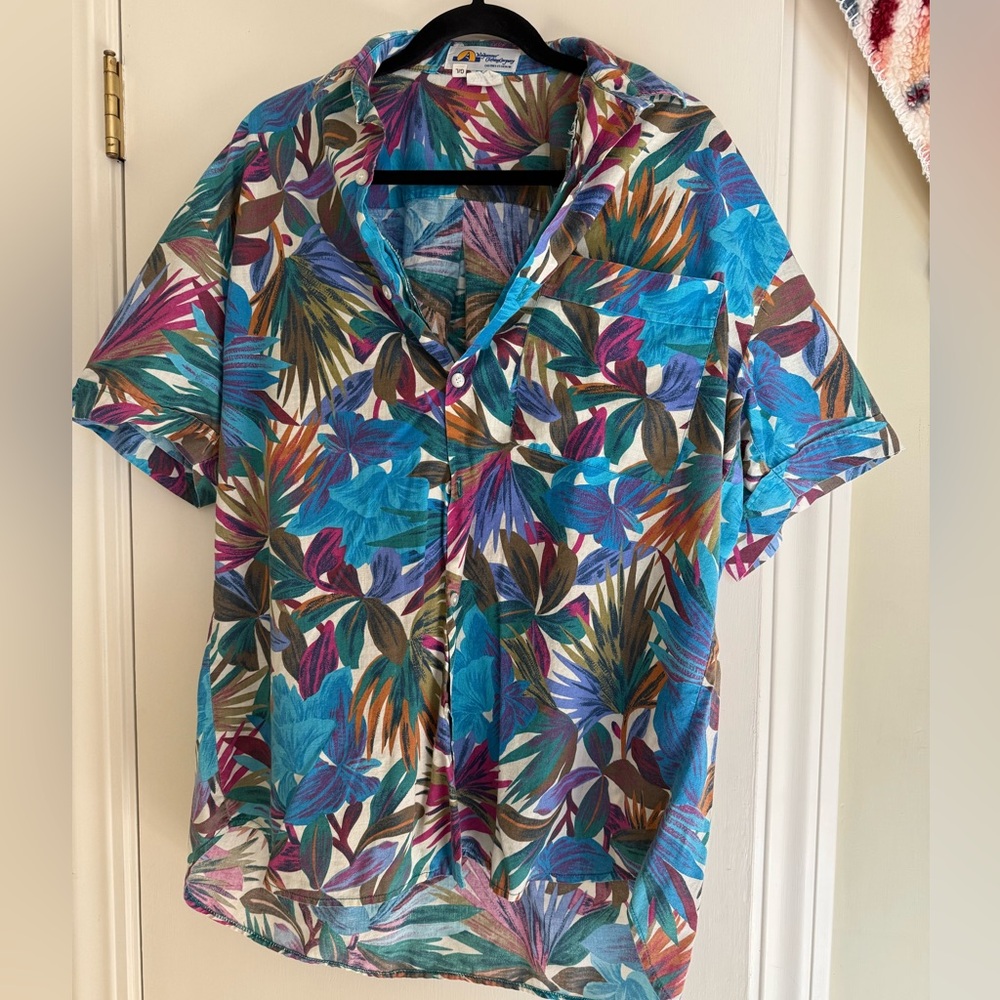 Vintage 90s Wingjammer 100% Cotton Burning Man Festival Party Shirt